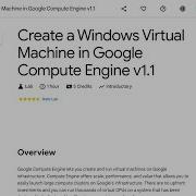 Create A Windows Virtual Machine In Google Compute Engine V1 1