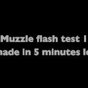 MUZZLE FLASH EFFECT Made In IMovie Test