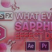 What Every Boris Sapphire Effect Does After Effects