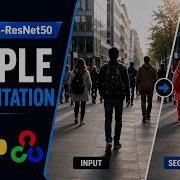 Image Segmentation Model People Segmentation With DeepLabV3 ResNet50