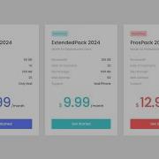 Pricing Table Design Using HTML And CSS And Bootstrap