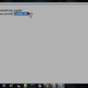 LEARN JAVA IN HINDI FIRST PROGRAM TUTORIAL PART 3 Wmv