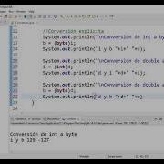 Curso Java 09 Conversión De Tipos