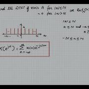DTFT Example Lecture 6