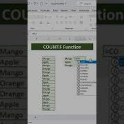 Count Values With One Criteria In Excel COUNTIF Function