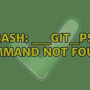 Bash Git Ps1 Command Not Found 2 Solutions