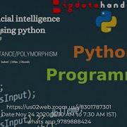 Python Inheritance Polymorphism Method Overloading Overriding Overloading AI Part 12