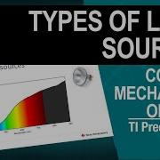 Types Of Light Sources
