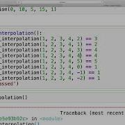 Linear Interpolation Using Python GitHub Copilot