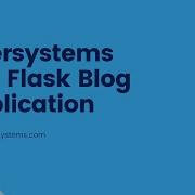 Intersystems IRIS Flask Blog Application