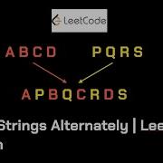 Merge Strings Alternately Leet Code 1768 Medium