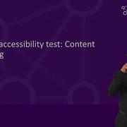 Quick Accessibility Test Content Resizing British Sign Language Version