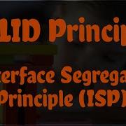SOLID Principles Interface Segregation Principle ISP