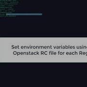 Openstack API Access Using Openstack Client And Curl