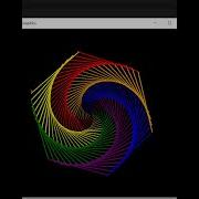 How To Draw Colorful Spiral Web Using Python Turtle Pythonturtle Spiral Web Design Howtodraw