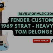 Review Of Fender Custom Shop Tom DeLonge Style Strat From The Music Zoo