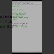 How To Access Tuple Element Using Index In Python Shorts Python Coding Pythontricks Pythontuple