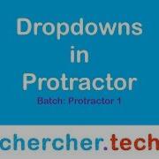 Dropdown In Protractor 07 Dec 2018 Chercher Tech