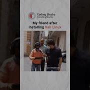After Installing Kali Linux Who Else Can Relate Coding Blocks Code Linux