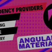 Dependency Providers UseClass UseExisting UseValue UseFactory Angular V19