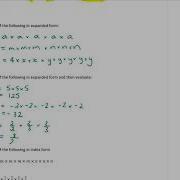 Yr 9 Indices 1 Index Notation