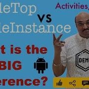 Activities Tasks And Stacks Part 7 SingleInstance Vs SingleTask