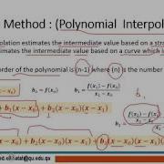 Module 6 Part 3 9 Newton Polynomial Interpolation