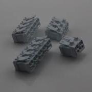 Factory Thread Screwless Terminal Block 3 Hole Wire Connectors