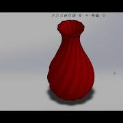 SOLIDWORKS Tutorial FLOWERPOT Using Flex Command