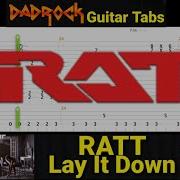 Lay It Down RATT Guitar Bass TABS Lesson