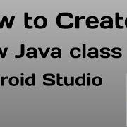 How To Create Java Class In Android Studio Java Class Android Studio Tutorial Shreya S Stuff