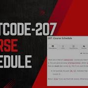 Course Schedule Leetcode 207