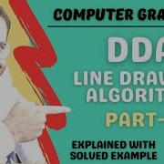 Digital Differential Analyzer DDA Line Drawing Algorithm Part 2 In Hindi With Solved Example