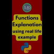 Functions In Python Using Real Life Example Telugu Pythoncoding Shorts Programmer Coding