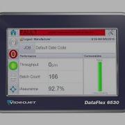 Videojet DataFlex 6530 And 6330 Thermal Transfer Over Printers
