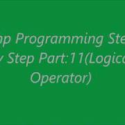 Php Programming Logical Operator Tutorial Bangla