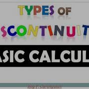 MATHerrific Types Of Continuity