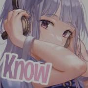 Nightcore All I Know RIELL Lyrics