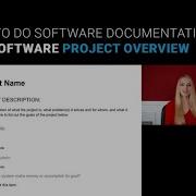 How To Do Software Documentation The Software Project Overview