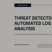 Python Cybersecurity Project Windows Log Monitor Threat Detector