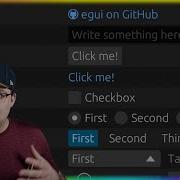 Simple Portable Immediate Mode UI With Egui
