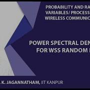 Power Spectral Density PSD For WSS Random Process