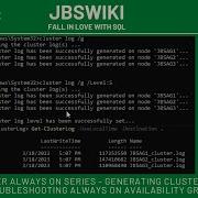 SQL Server Always On Series Generating Cluster Log For Troubleshooting Always On Availability Group