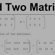 Program To Add Two Matrices C Java Code Examples