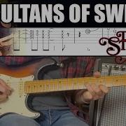 Sultans Of Swing Dire Straits Cover TAB 2 Tempos All Solos Rythm Guitar