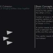 Flocking AI 01 Cohesion Concepts