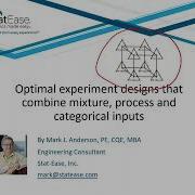 Optimal Experiment Designs That Combine Mixture Process And Categorical Inputs