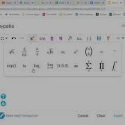 Hypatia Equation Tool
