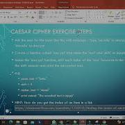 Day 26 Caesar Cipher Encryption Technique Coding