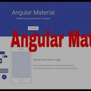 Part 6 Add Angular Material To Angular 5 Project And Create A Nav Bar